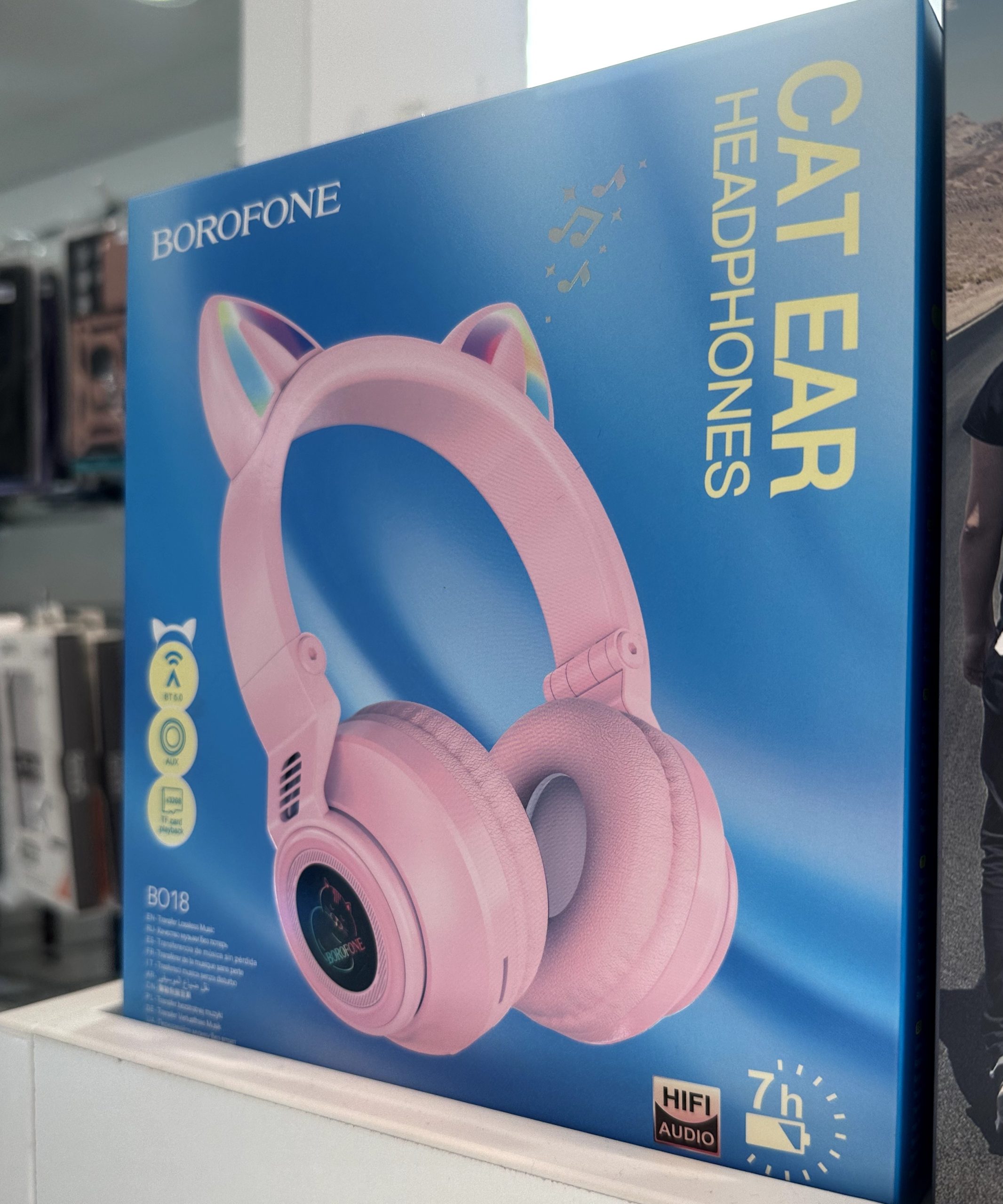 Borofone Cat Ear Headphones