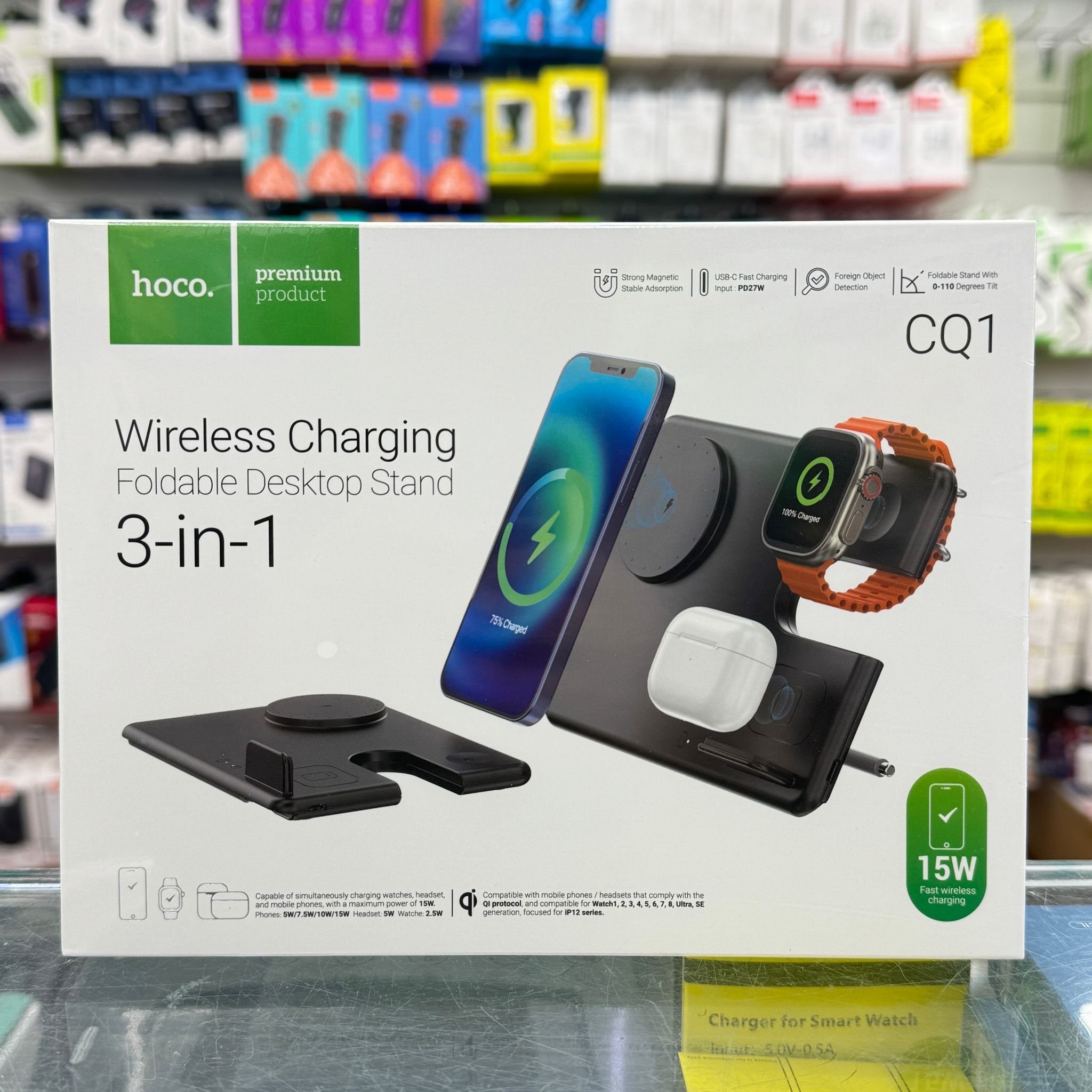 Wireless charging stand