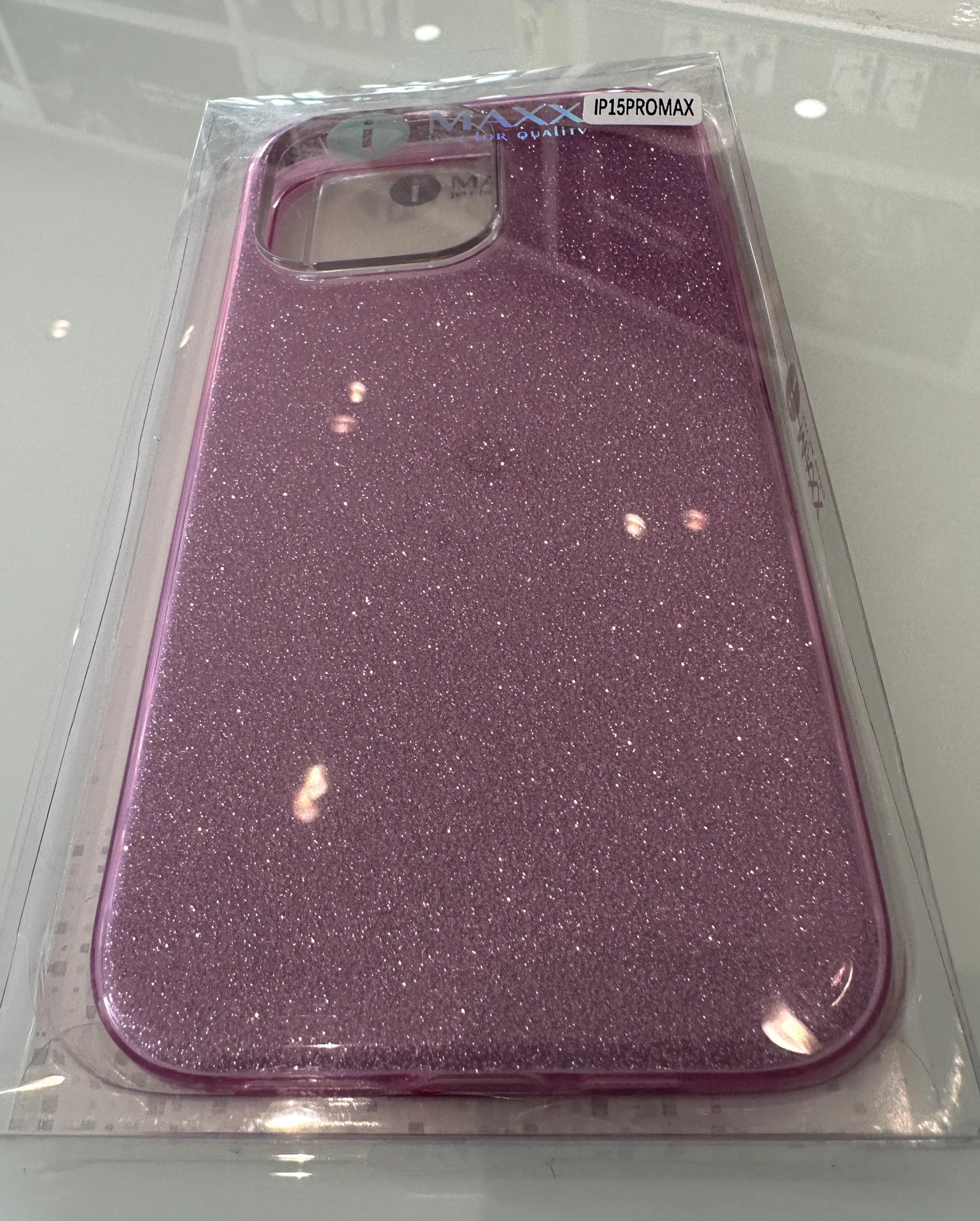 imaxx cover glittery pink