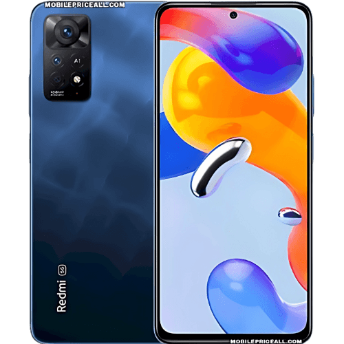 Side view of Redmi Note 11 Pro 5G showcasing slim and elegant design